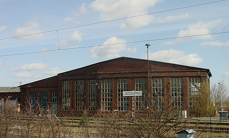 Pasewalk, Lokschuppen