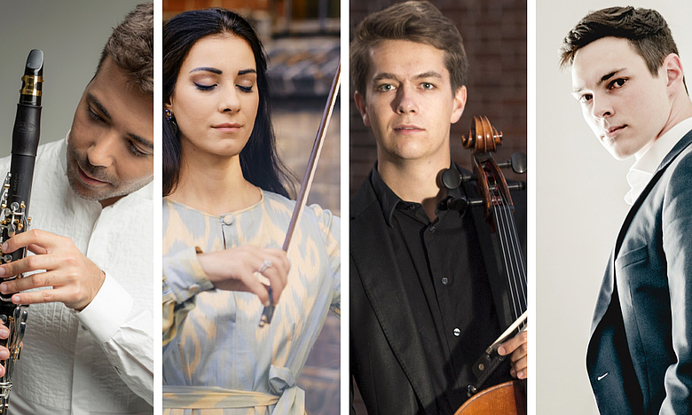 Pablo Barragán, Muriel Razavi, Jakob Stepp, Maximilian Kromer
