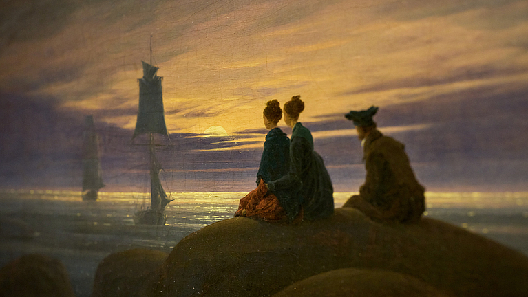 Festival overture "Moonrise by the Sea" by Konstantia Gourzi after Caspar David Friedrich's painting