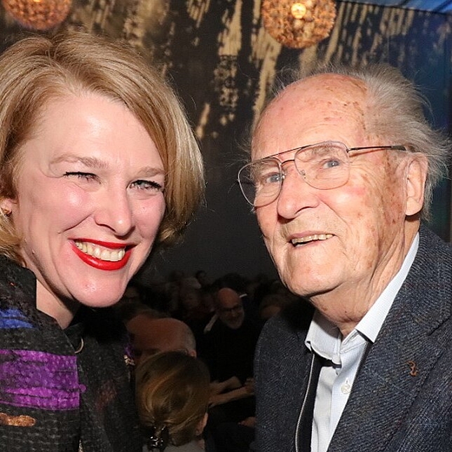 © Christian Rödel Prof. Horst Klinkmann und Ursula Haselböck beim Festspielfrühling 2023